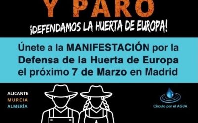 Sin agua, desierto y paro