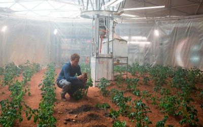 Invernaderos en Marte